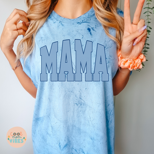 Blue MAMA T-shirt